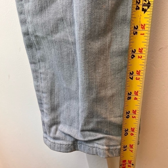 True Religion Mens Sz 30 Gray Blue Geno Relaxed Slim Stitched Stretch Streetwear - Picture 7 of 10